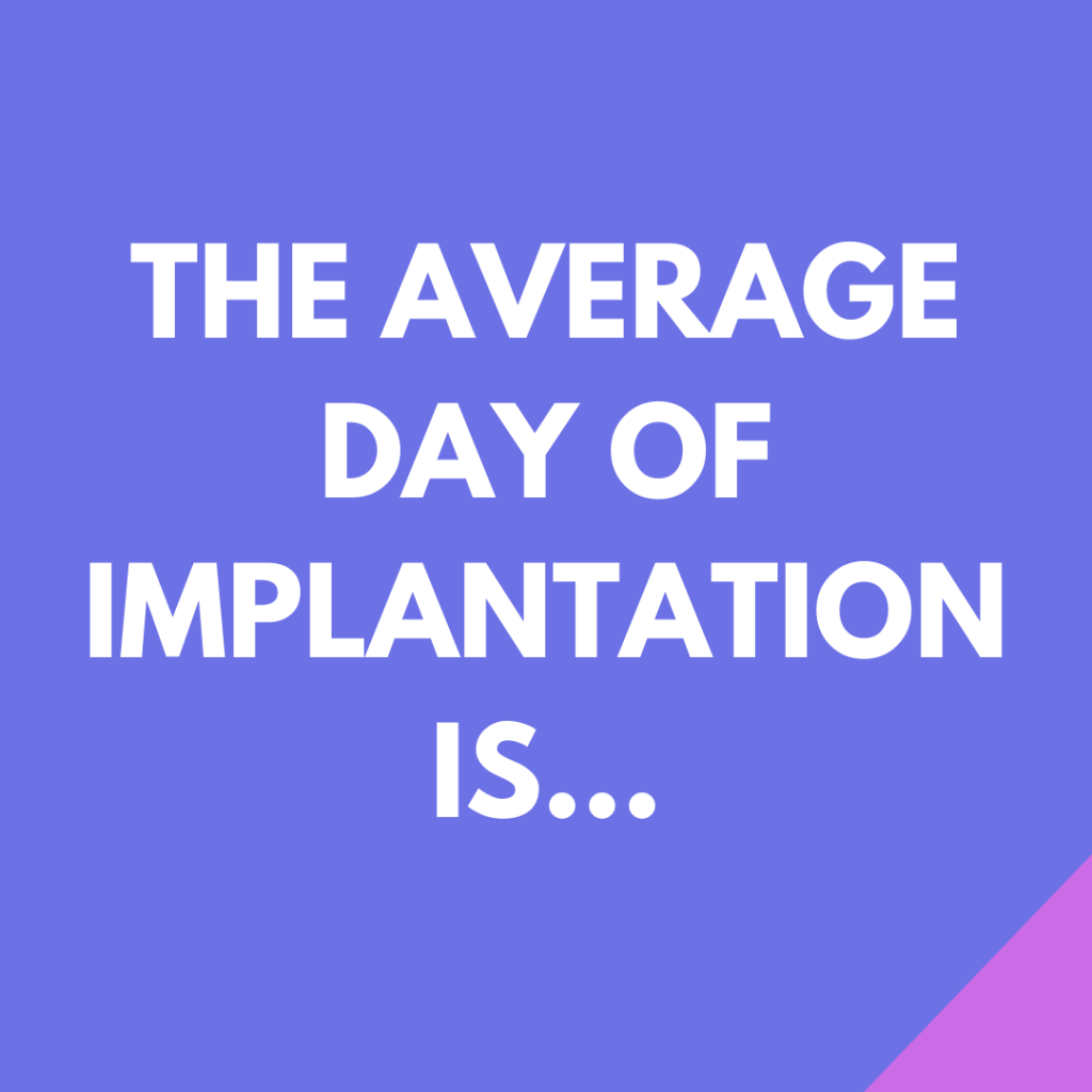ImplantationDay
