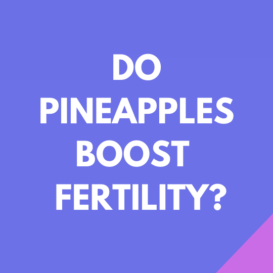 Quick Tip: Can Pineapples Help You Get Pregnant?