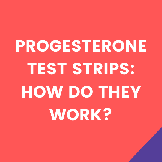 progesterone test strips