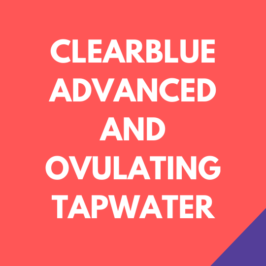 Clearblue tapwater ovulating