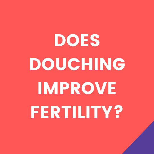 banner douching and fertility