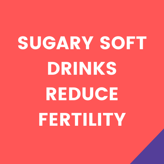 soft drinks and fertility