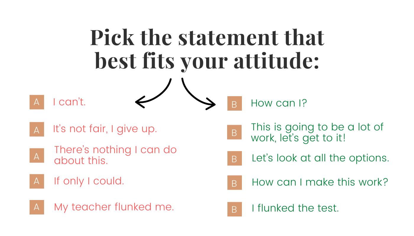 pick your attitude